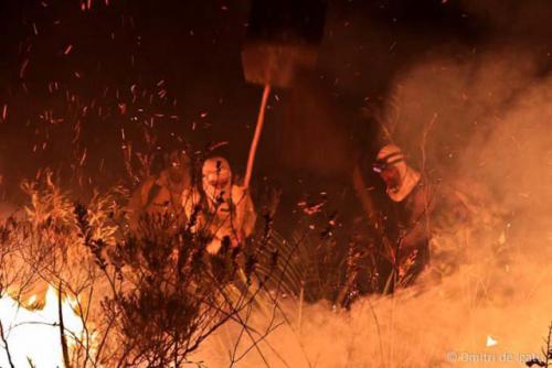 Trilha da Fumaça é reaberta e brigadistas seguem combate; chamas estão descontroladas em Ibicoara