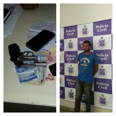 Durante perseguição policial um bandido é morto e outro preso; dois estão foragidos