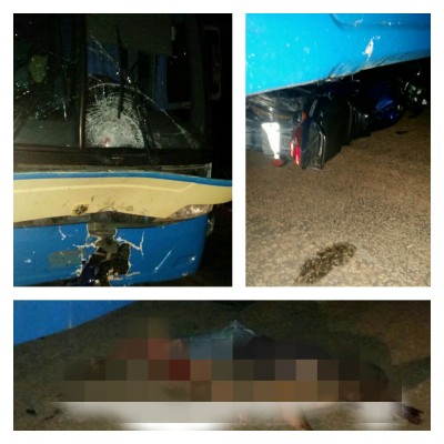 Homem morre atropelado por ônibus da Novo Horizonte em Barra da Estiva
