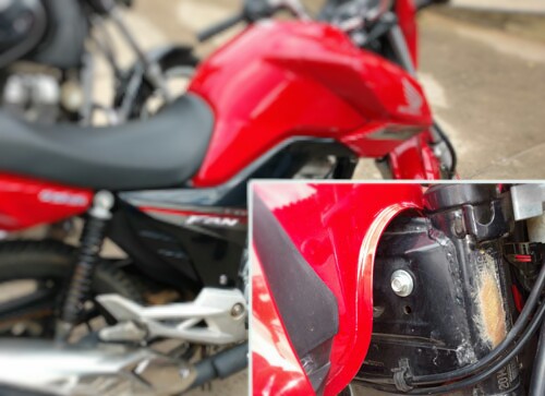 Bandidos abandonam moto ao avistar viatura em Brumado