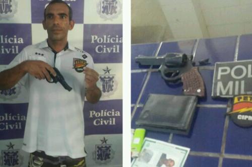 Polícia Militar prende autor de vários assaltos em Brumado