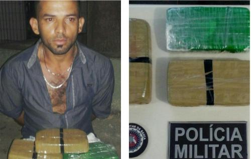 Homem que embarcou em Brumado num ônibus da Novo Horizonte foi preso com Pasta Base de cocaína ao desembarcar em Guanambi