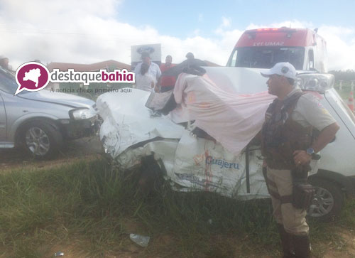 Três pessoas da cidade de Guajeru morrem em grave acidente ocorrido em Conquista