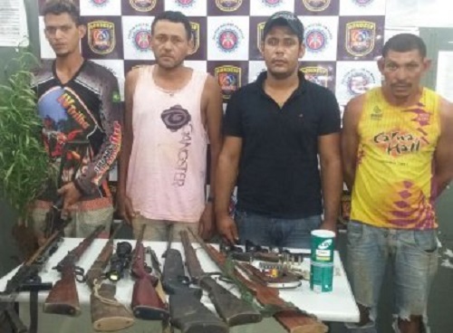 Oeste: Polícia prende quatro em fazenda grilada que tinha plantação de maconha