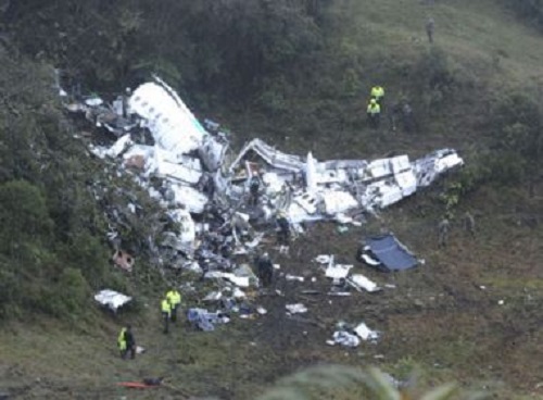 MPF isenta Chapecoense sobre causas de acidente e aponta falta de combustível