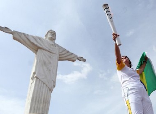 Tocha inicia percurso na Bahia por Teixeira de Freitas