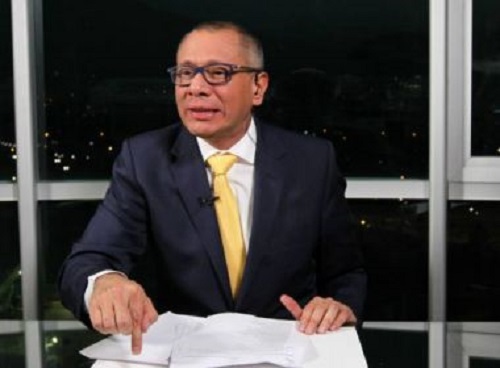 Suspeito de integrar esquema da Odebrecht, vice-presidente do Equador é preso