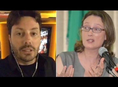 Danilo Gentili rasga notificação de deputada, passa na cueca e devolve: ‘Sinta meu cheiro’