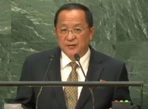 Ministro de Relações Exteriores da Coreia do Norte diz que Trump declarou guerra ao país