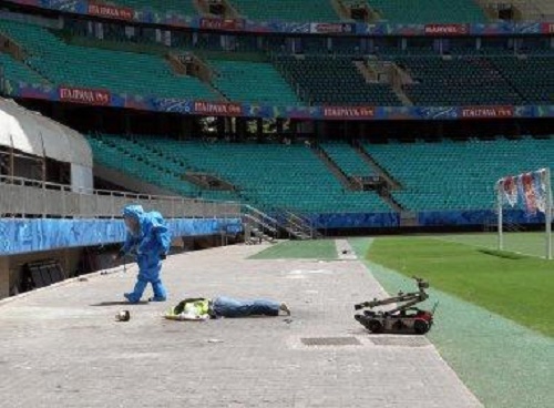 Polícia faz simulação antiterrorismo na Fonte Nova visando Olimpíadas