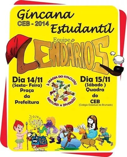 Alunos convidam para Gincana Estudantil do Ceb 2014