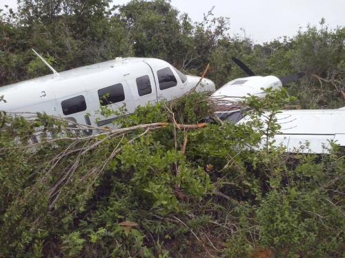 Avião de família de empresários brumadenses faz pouso forçado após pane