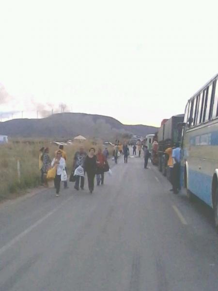 Protestos realizados por sindicatos fecham a BR – 030 em Guanambi