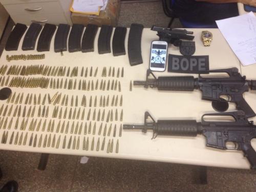 BOPE apreende fuzis e munições utilizadas por quadrilha em Irecê