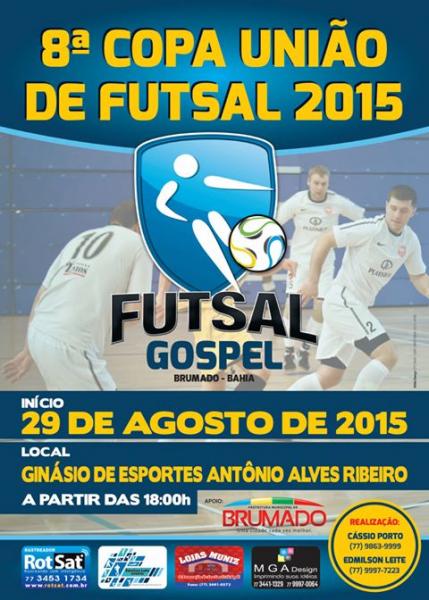 Começa hoje o futsal gospel de Brumado com a Copa União 