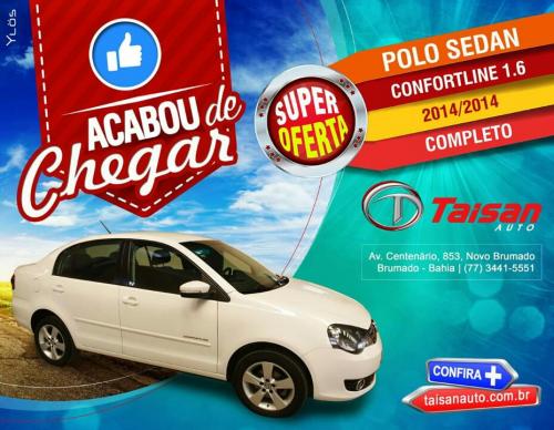 É de um Polo Sedan que você precisa? A Taisan Auto tem, aproveite!