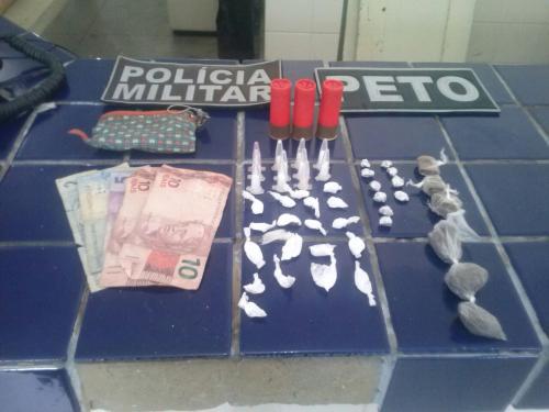 Polícia prende homem no Bairro do Mercado em Brumado com drogas e munições
