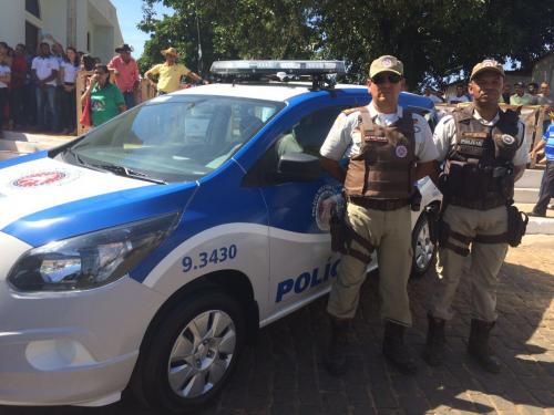 Município de Maetinga é contemplado com viatura nova para a PM