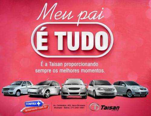 Uma homenagem da Taisan Auto, a sua concessionária de veículos em Brumado