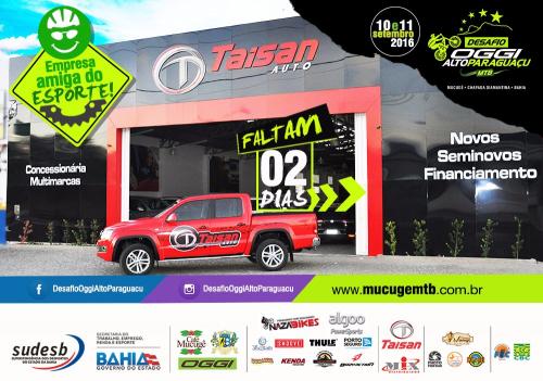 A Taisan Auto também é apoiadora do esporte