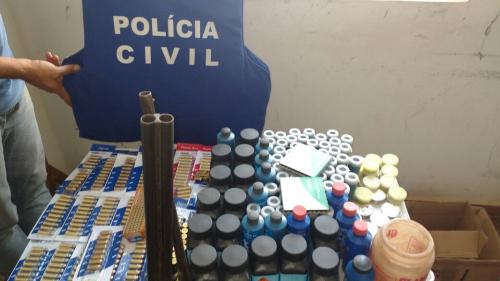 Polícia Civil prende comerciante com mais de quinhentas munições e 'chumbinho' em Rio do Antônio