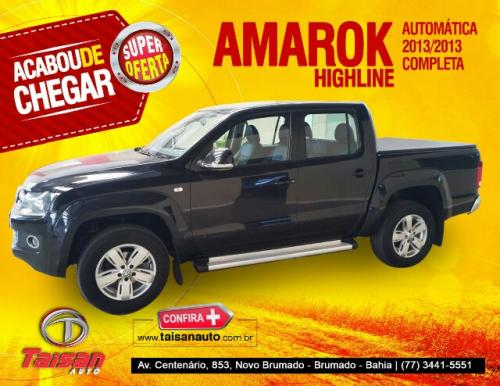 A sua oportunidade de ter uma Amarok acabou de chegar na Taisan Auto