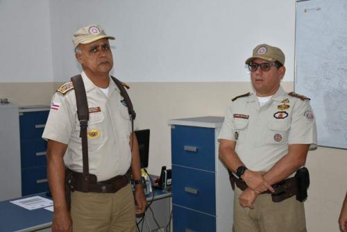 COMANDANTE GERAL DA POLÍCIA MILITAR VISITA A 34ª CIPM/ Brumado
