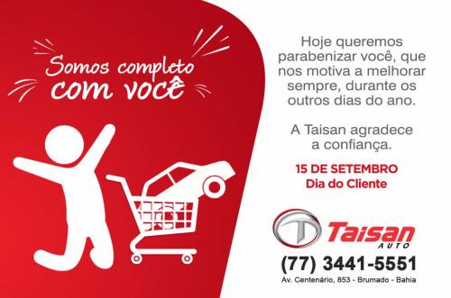 Uma homenagem da Taisan Auto a todos os seus cliente