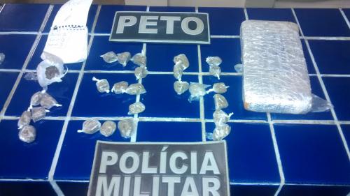 Polícia desativa quartel de drogas no Bairro Malhada Branca