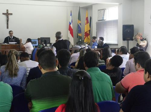 Começou hoje o Julgamento de policial que matou jovem durante uma partida de futsal em Brumado