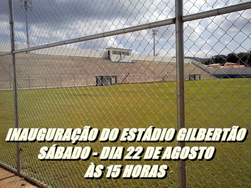 Prefeitura de Brumado a população para a inauguração do Estádio Gilbertão