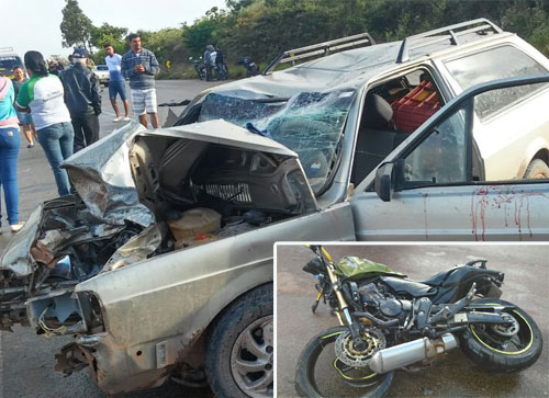 Duas pessoas morrem em grave acidente entre Barra da Estiva e Ibicoara