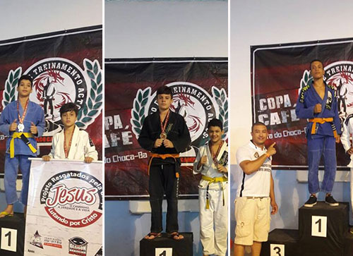 Brumadenses conseguiram ótimos resultados na 2ª Copa Café Open de Jiu-Jitsu em Barra do Choça