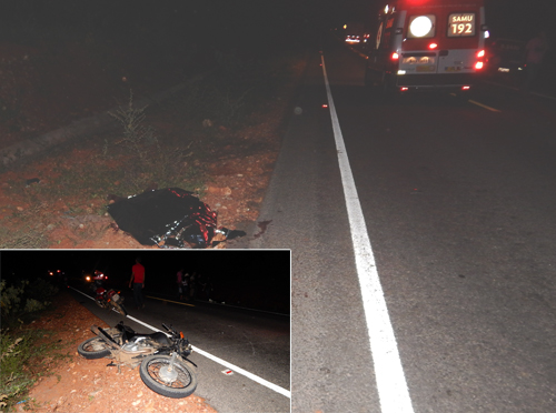 Motociclista morre ao colidir em cavalo na BA - 623 trecho entre Vila Mariana e Maetinga