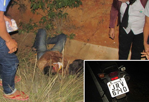 Homem perde controle da direção de moto e cai em córrego na BA-623; entre Vila Mariana e Maetinga