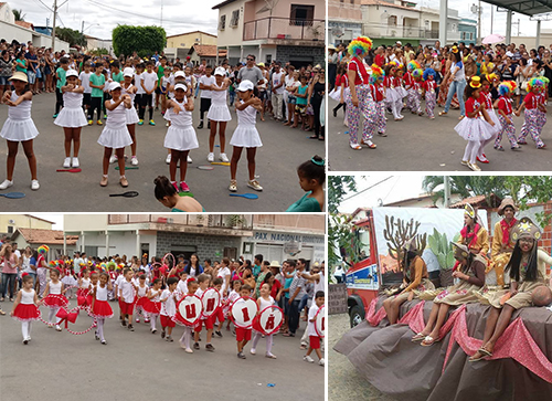 Desfile cívico de 7 de Setembro reúne instituições de ensino em Malhada de Pedras