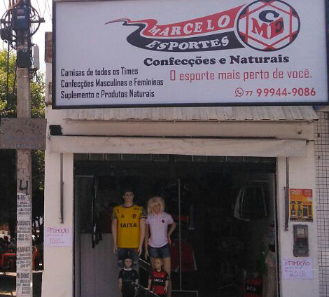 Marcelo Esportes, uma loja completa com preços populares em Brumado