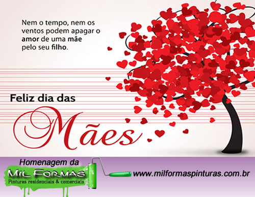A Mil Formas Pinturas parabeniza todas as mães pelo seu dia