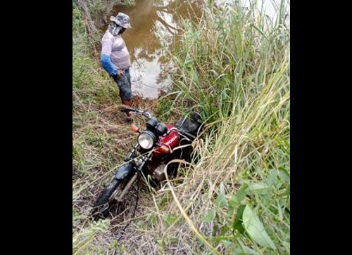 Moto roubada em Barra da Estiva é encontrada no fundo de poço no município de Ituaçu