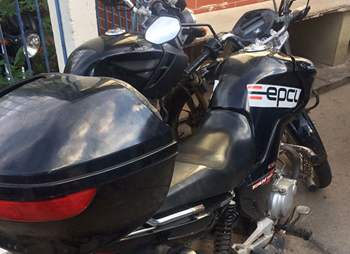 Moto roubada de funcionário da EPCL foi recuperada pela PM em Brumado