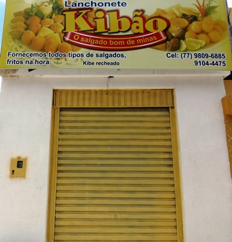 Em breve inauguração da lanchonete KIBÃO