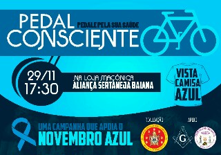 Projeto 'Pedal Consciente' será realizado hoje em Brumado, participe!