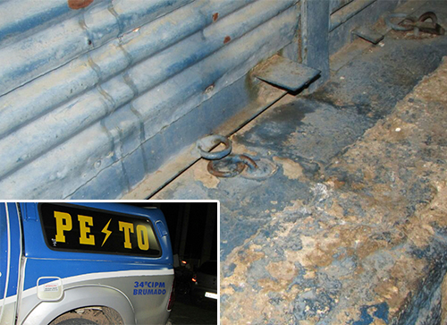 Acusado de arrombar e furtar produtos na Cesta do Povo em Brumado é preso pela guarnição do Peto