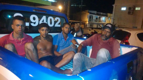 Quatro pessoas são presas durante operação da polícia em Caetité