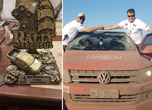 Brumadenses conquistam o 5º lugar em competição internacional de Rally