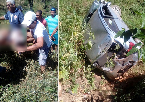 Acidente na Serra das Almas, entre Rio de contas e Livramento deixa uma vítima fatal