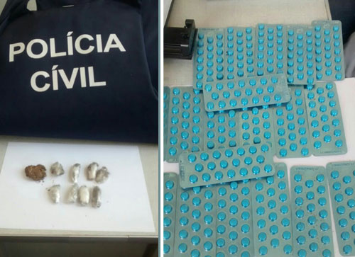 Armas e produtos ilícito são apreendidos pela polícia de Rio do Antônio