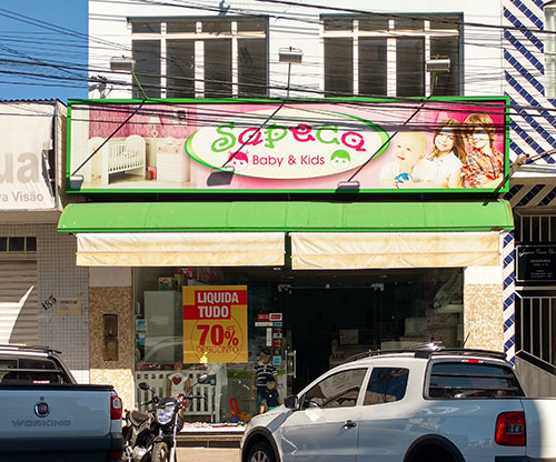 Aproveite os descontos de até 70% na liquidação da Sapeca Baby & Kids