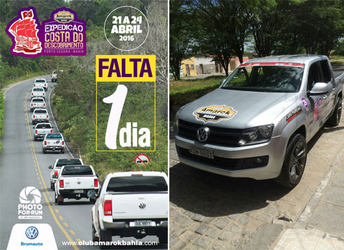 Tudo pronto para a grande aventura: Expedição Costa do Descobrimento