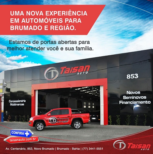 Taisan Auto: Principal referência em vendas de veículos em Brumado